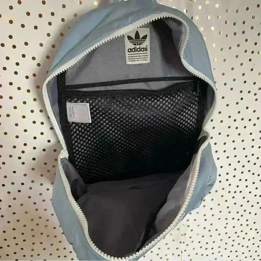 Adidas National Mini Backpack Halo Blue White - Picture 5 of 9
